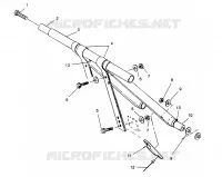 ANTERIORE COPPIA ARM CLASSIC TOURING 0963365 and EUROPEAN CLASSIC TOURING E9633 (4933623362B013)
