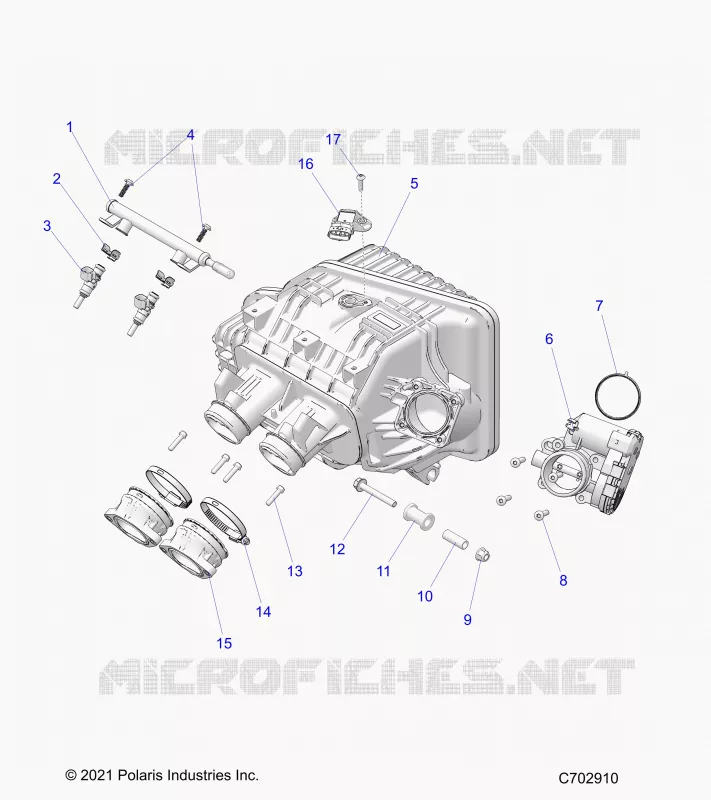ENGINE, INTAKE MANIFOLD, CORPO FARFALLATO, FUEL RAIL