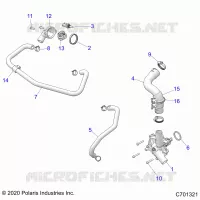 MOTORE, WATERPUMP AND BYPASS