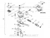 CILINDRO PRINCIPALE XLT RMK 0960956, XLT SKS 0960556  and EUROPEAN XLT SKS E960 (4931813181B009)
