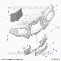 PARAURTI ANTERIORE AND MOUNTING