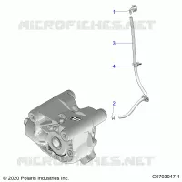 TRASMISSIONE, GEARCASE, FRONT, VENTING