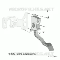ENGINE, ACCELERATORE PEDALE