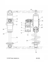 SUSPENSION, SHOCK ANTERIORE TRACK, VELOCITY
