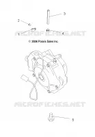 SCATOLA DEGLI INGRANAGGI, MOUNTING, FRONT (DEMAND DRIVE)
