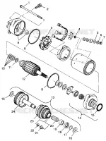 AVVIAMENTO MOTORE SLT 700 B964166 and  Intl. SLT 700 I964166 (4933923392C006)
