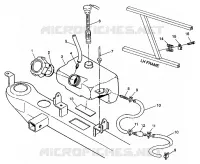 SERBATOIO OLIO ASSEMBLY 6X6 350L W938739 (4924062406009A)