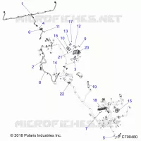 CABLAGGIO COMPONANTS- R20RSU99/A/B (C700480)