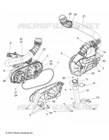 TRASMISSIONE, COPERCHIO FRIZIONE AND DUCTING