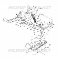 SOSPENSIONI ANTERIORI and SCIARE WIDETRAK / 0932064 (4922982298011A)