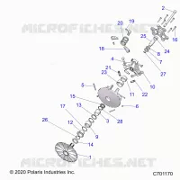 TRASMISSIONE, PRIMARY CLUTCH