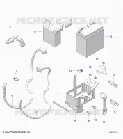ELETTRICO, BATTERY/BOX AND CABLES