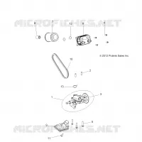 ENGINE, OIL PUMP AND OIL COOLER