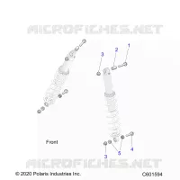 SUSPENSION, IFS SHOCK MONTAGGIO