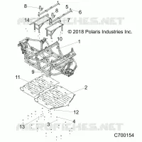 CHASSIS, TELAIO PRINCIPALE AND SKID PLATES