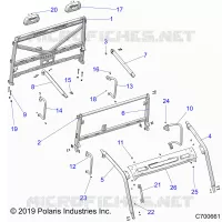 CHASSIS, CAB TELAIO