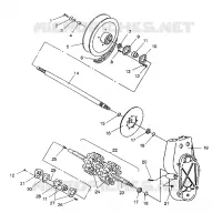 TRASMISSIONE ASSEMBLY LITE GT/0933133 and  STARLITE GT/0933127 (4923232323015A)