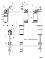 SUSPENSION, SHOCK ANTERIORE INTERNALS