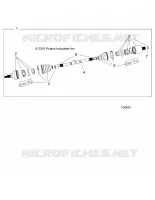 DRIVE TRAIN, POSTERIORE DRIVE SHAFT (TO 8/29/16)