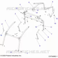 CHASSIS, CAB TELAIO