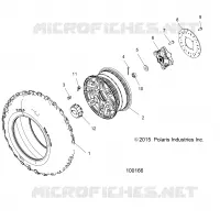 RUOTE, FRONT TIRE AND BRAKE DISC