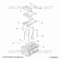 ENGINE, TESTA CILINDRO