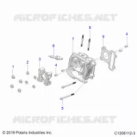 ENGINE, TESTA CILINDRO ASM