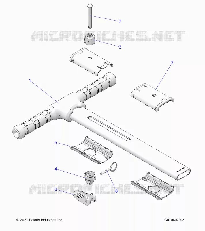 BODY, PASSEGGERO GRAB BAR