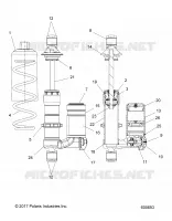 SUSPENSION, SHOCK ANTERIORE TRACK