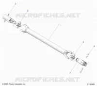 TRASMISSIONE, FRONT PROP SHAFT