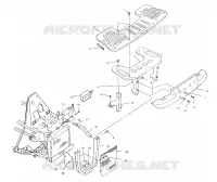 RACK ANTERIORE   PARAURTI MONTAGGIO