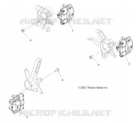 FRENOS, FRENO CALIPER MOUNTING