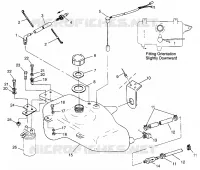 SERBATOIO OLIO SL 700 B974071, Intl. SL 700 I974071, SL 700 Deluxe B974072 and In (4940874087A014)