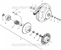 FRIZIONE DRIVEN  Magnum 4x4 W968144 and  Swedish Magnum 4x4 S968144 (4936053605C004)