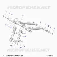 SUSPENSION, ANTERIORE COPPIA ARM