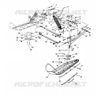 SOSPENSIONI ANTERIORI and SCIARE 440 0952760, 440 SKS 0952560,  and EUROPEAN 440 SK (4929032903B001)