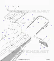 PARAURTI, REAR, CLOSEOFF, TUNNEL COVER
