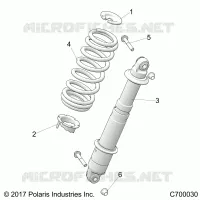 SOSPENSIONE POSTERIORE SHOCK MOUNTING
