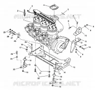 MONTAGGIO DEL MOTORE SL 650 / B934058 (4924732473011A)