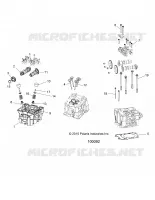 ENGINE, TESTA CILINDRO, CAMS AND VALVES