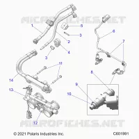SISTEMA DI ALIMENTAZIONE CARBURANTE, RAIL, LINES AND THROTTLE BODY