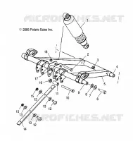 ANTERIORE COPPIA ARM AND SHOCK