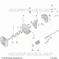 TRASMISSIONE, PRIMARY CLUTCH