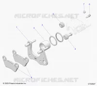 BRAKES, PINZA FRENO ANTERIORE