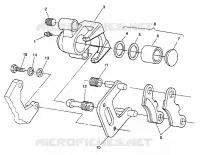 FRENO ANTERIORE MONTAGGIO 6X6 350L S938739 (4924362436017A)