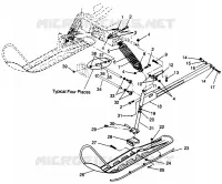 SOSPENSIONI ANTERIORI and SCIARE LITE GT 0973133 and EUROPEAN LITE GT E973133 (4938253825B001)