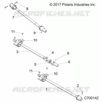 TRASMISSIONE, FRONT, MID, REAR PROP SHAFT