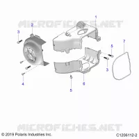 ENGINE, FAN COVER AND SINDONE