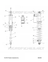 SUSPENSION, AMMORTIZZATORE POSTERIORE TRACK (7044563)