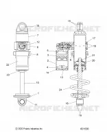 SUSPENSION, SHOCK ANTERIORE TRACK, VELOCITY